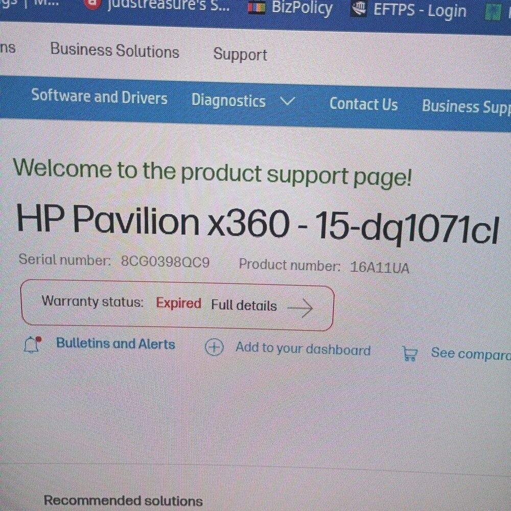 HP Pavilion x360 i5-1035G1 8GB RAM Convertible Touch Screen Linux NO CHARGER - Picture 3 of 11